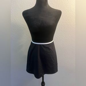 90s vintage INC black mini skirt